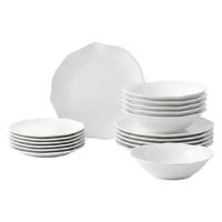 TELLER-SET Pura weiß 18-tlg. - Weiß, Keramik (2/2/2cm) - Villeroy & Boch