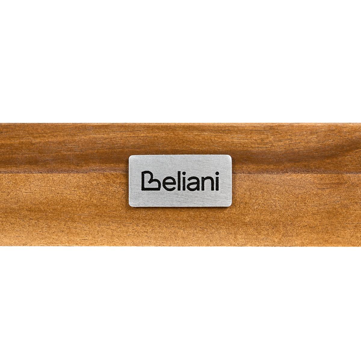 GARTENTISCH 90/180 cm Akazienholz Braun Calabritto - Braun, Holz (90/180/74cm) - Beliani