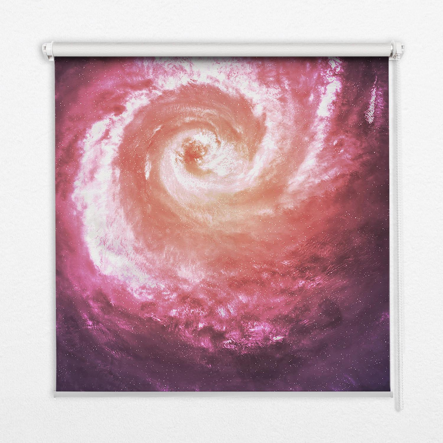 INNENROLLO - Fensterrollo - Rollo - 80x140 cm - Galaxis - Pink, Kunststoff (80/140/0.5cm) - TULUP