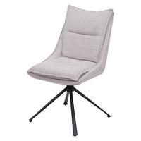 ESSZIMMERSTUHL Cremeweiß - Beige/Weiß, Textil (52/92/52cm) - MCW
