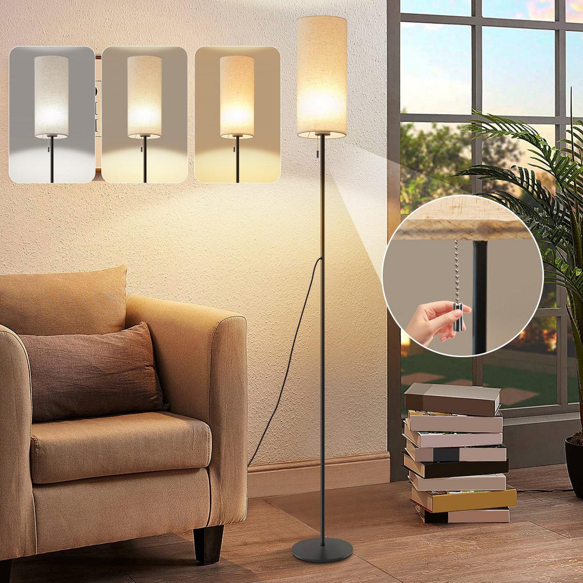 LED-STEHLAMPE Yallourakis 151/16/14cm - Schwarz, Metall (151/16/14cm) - Nettlife