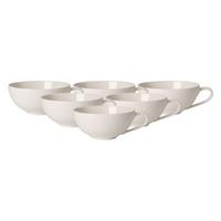 TEETASSEN For Me weiß 110 ml 6er Set - Weiß, Keramik (0.001L) - Villeroy & Boch