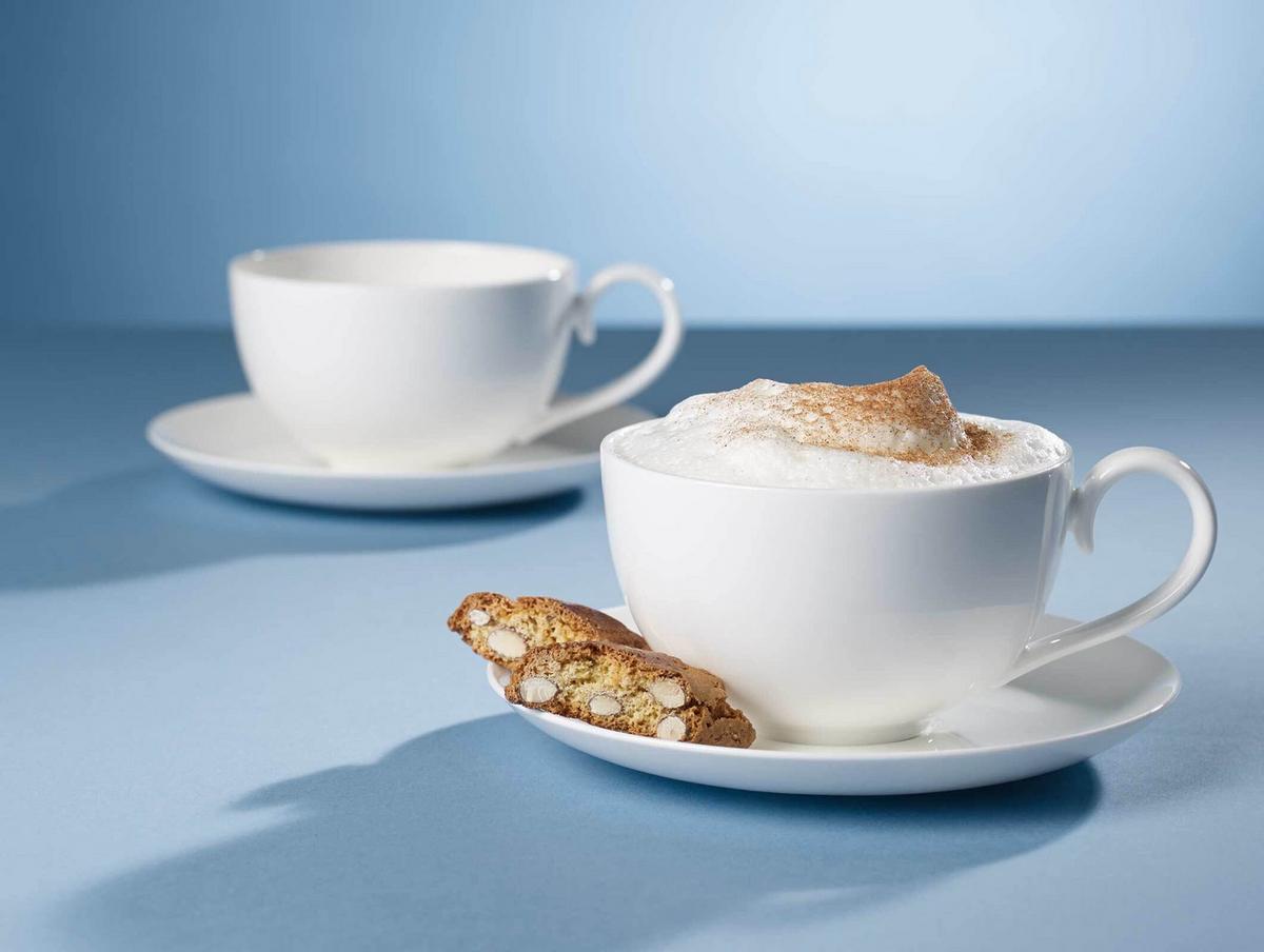 KAFFEE/TEEUNTERTASSE Royal weiß ø 15.0 cm 6er Set - Weiß, Keramik (15cm) - Villeroy & Boch