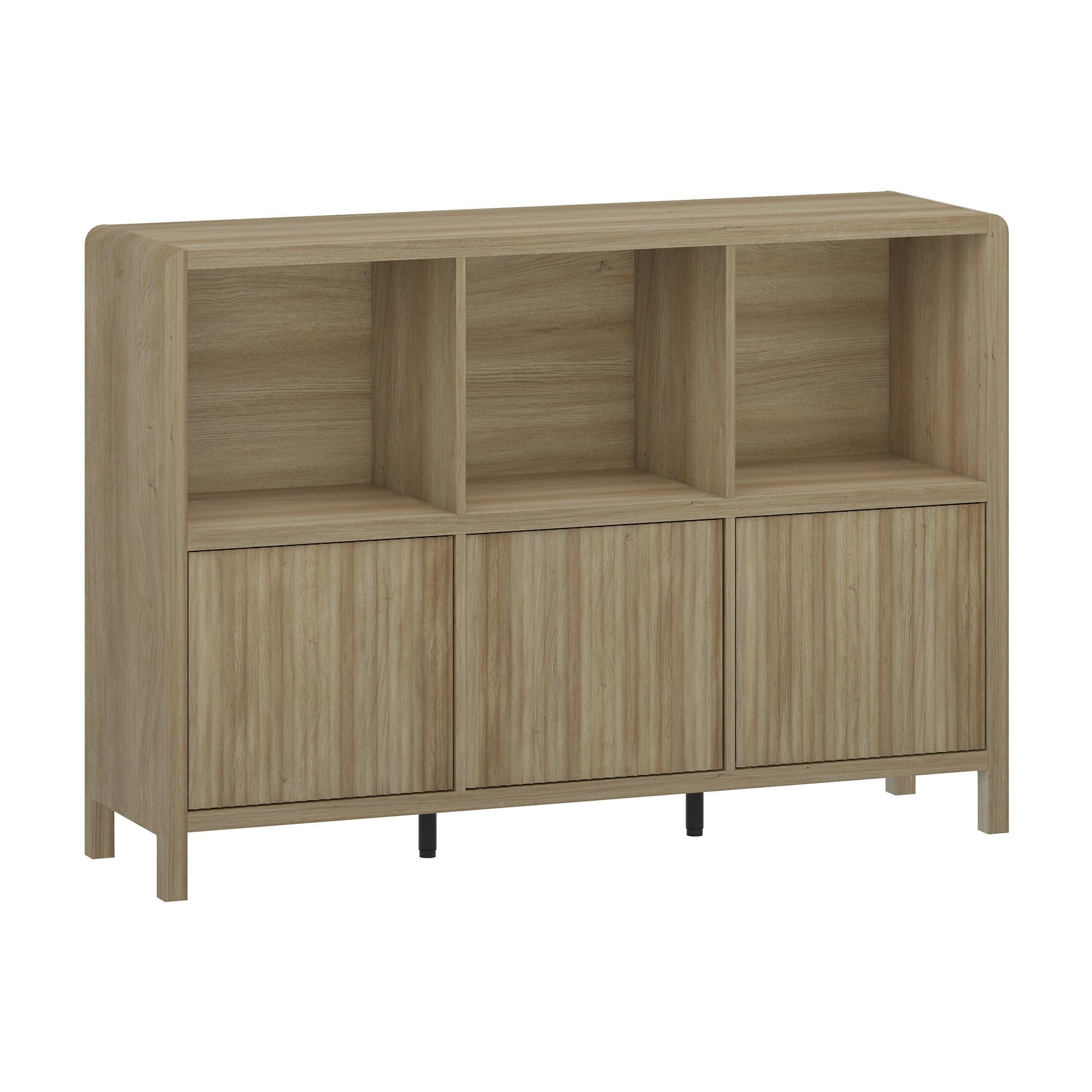 SIDEBOARD Lukkodso - Wildeiche, Holzwerkstoff (110/76.5/30cm) - [en.casa]