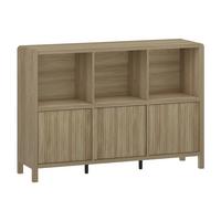 SIDEBOARD Lukkodso - Wildeiche, Holzwerkstoff (110/76.5/30cm) - [en.casa]