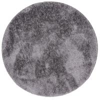 HOCHFLOR SHAGGY TEPPICH FEELING MIX RUND - Silberfarben, Textil (200/200cm) - Snapstyle