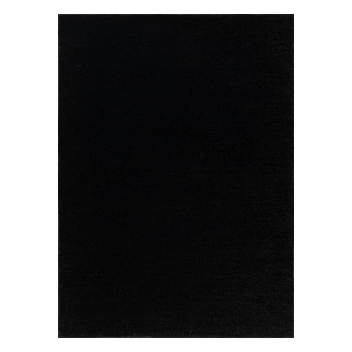 TEPPICH Softy 140/190 cm - Schwarz, Textil (140/190cm) - rugsX
