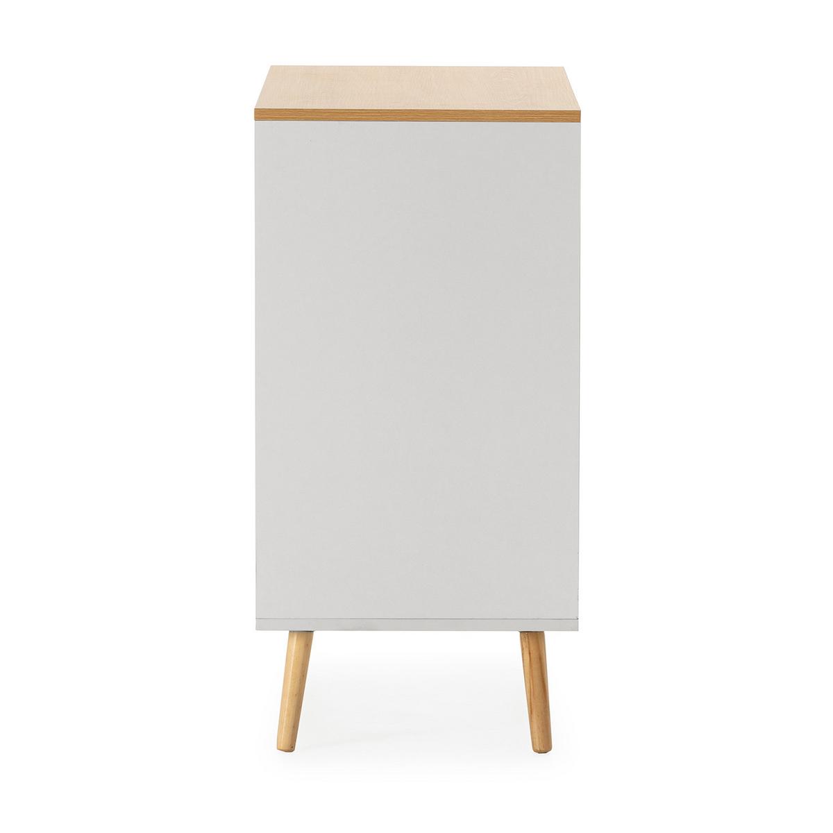 KOMMODE 80/80/40 Desi Weiß - Weiß, Holzwerkstoff (80/80/40cm) - VS Venta-stock