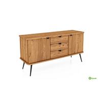 KOMMODE LINA - Wildeiche, Holz (144/72/46cm) - byoak