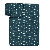 BABY Bambus-Bettwäsche Polizei - Dunkelblau, Textil (90/120cm) - waldin