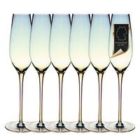 SEKTGLAS-SET 200 ml (6-tlg.) - Transparent, Glas (0.2L) - Intirilife