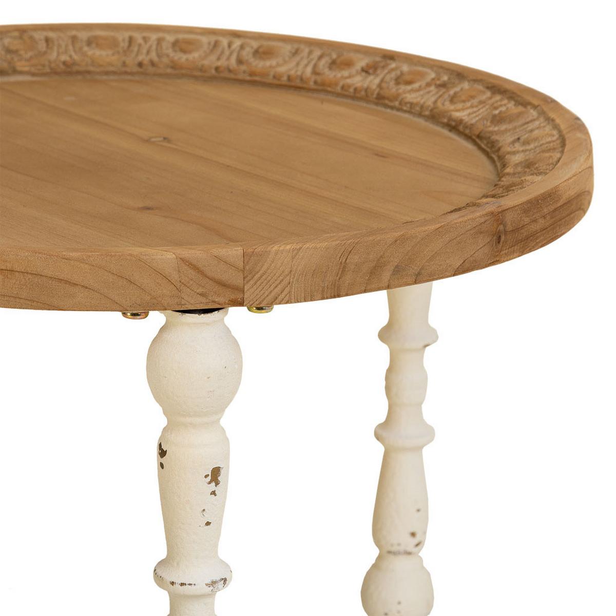 BEISTELLTISCH aus Holz, braun, 51x61cm - Braun, Holz (51/51/61cm) - Wanderlust