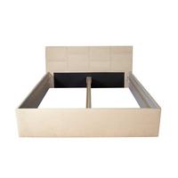 POLSTERBETT Damas Beige 160 x 200 x 32 cm Mit hochwertiger Matratze H3 (bis 120 kg) und Lattenrost - Beige, Holz (160/200cm) - Halmon Schlafkomfort Betten 