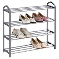SCHUHREGAL TRALEE grau - Grau, Metall (65/62/19cm) - IDIMEX