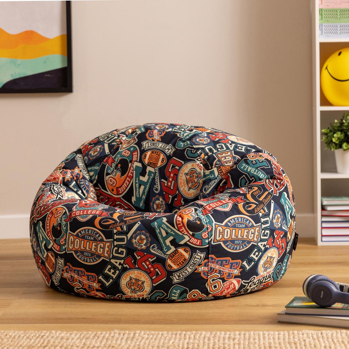 KINDERSITZSACK Kingston Varsity - Multicolor, Textil (80/45/80cm) - icon