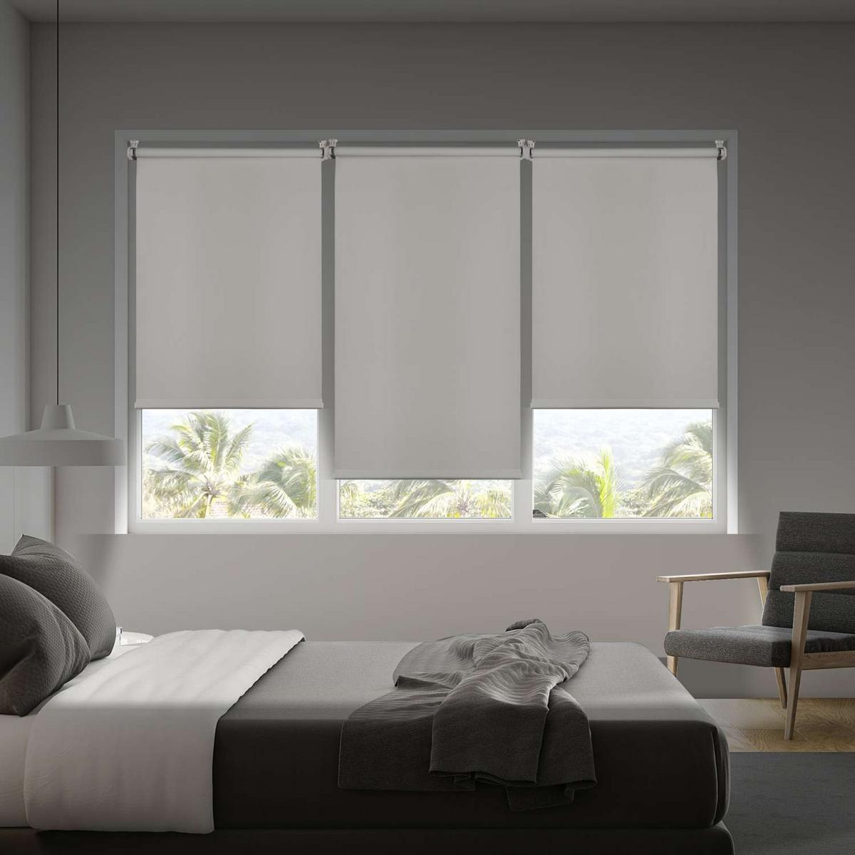 VERDUNKELUNGSROLLO | Ekrü, 120 cm x 180 cm - Beige, Kunststoff (120/180cm) - STORESDECO