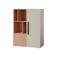 REGAL Lorin 2D LO06 - Kaschmir/Rosa, Holzwerkstoff (91/118/40cm) - MIRJAN24