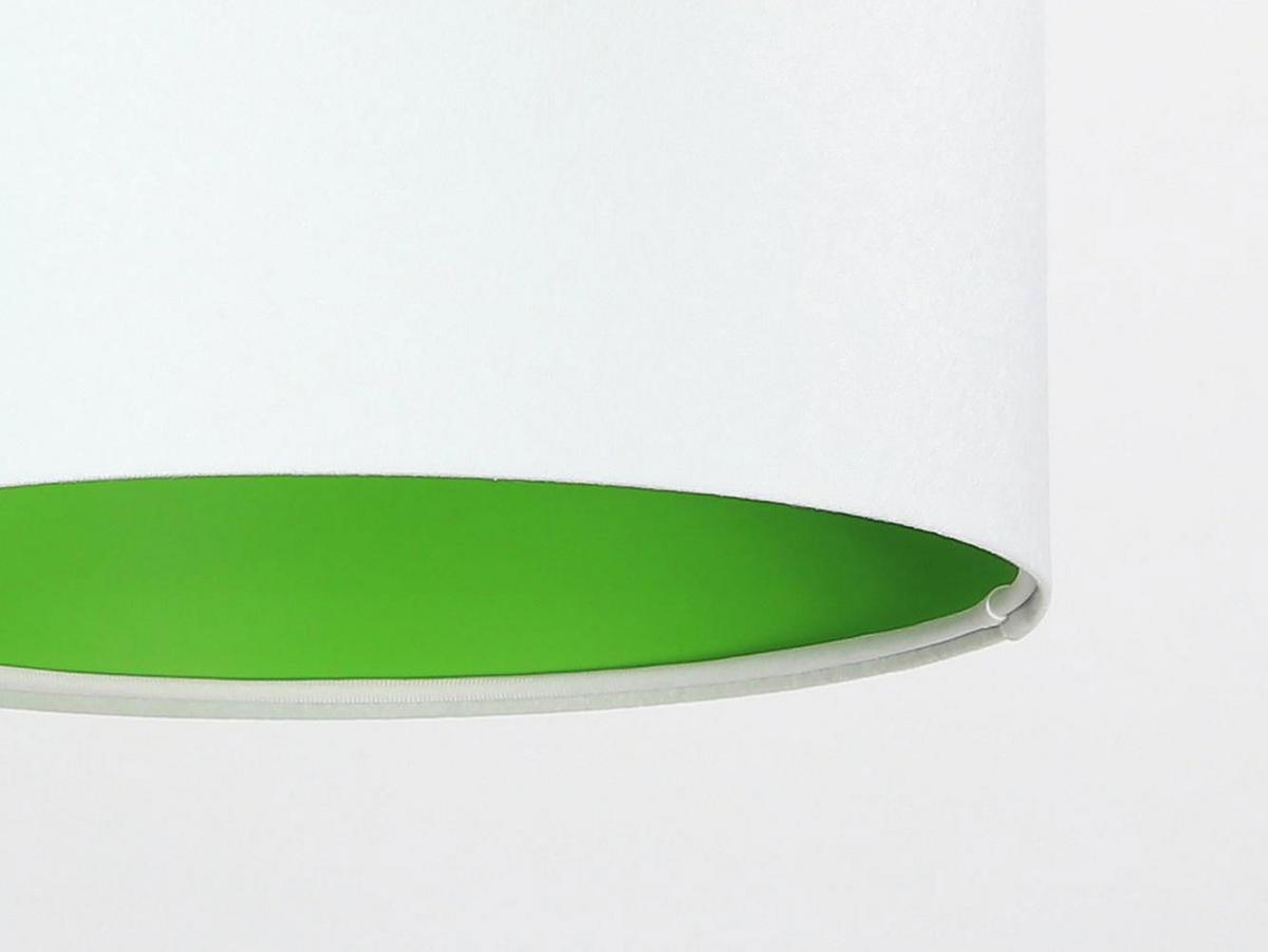 HÄNGELEUCHTE Grün 30/20 cm - Weiß/Grün, Kunststoff (30/0.45/20cm) - ONZENO
