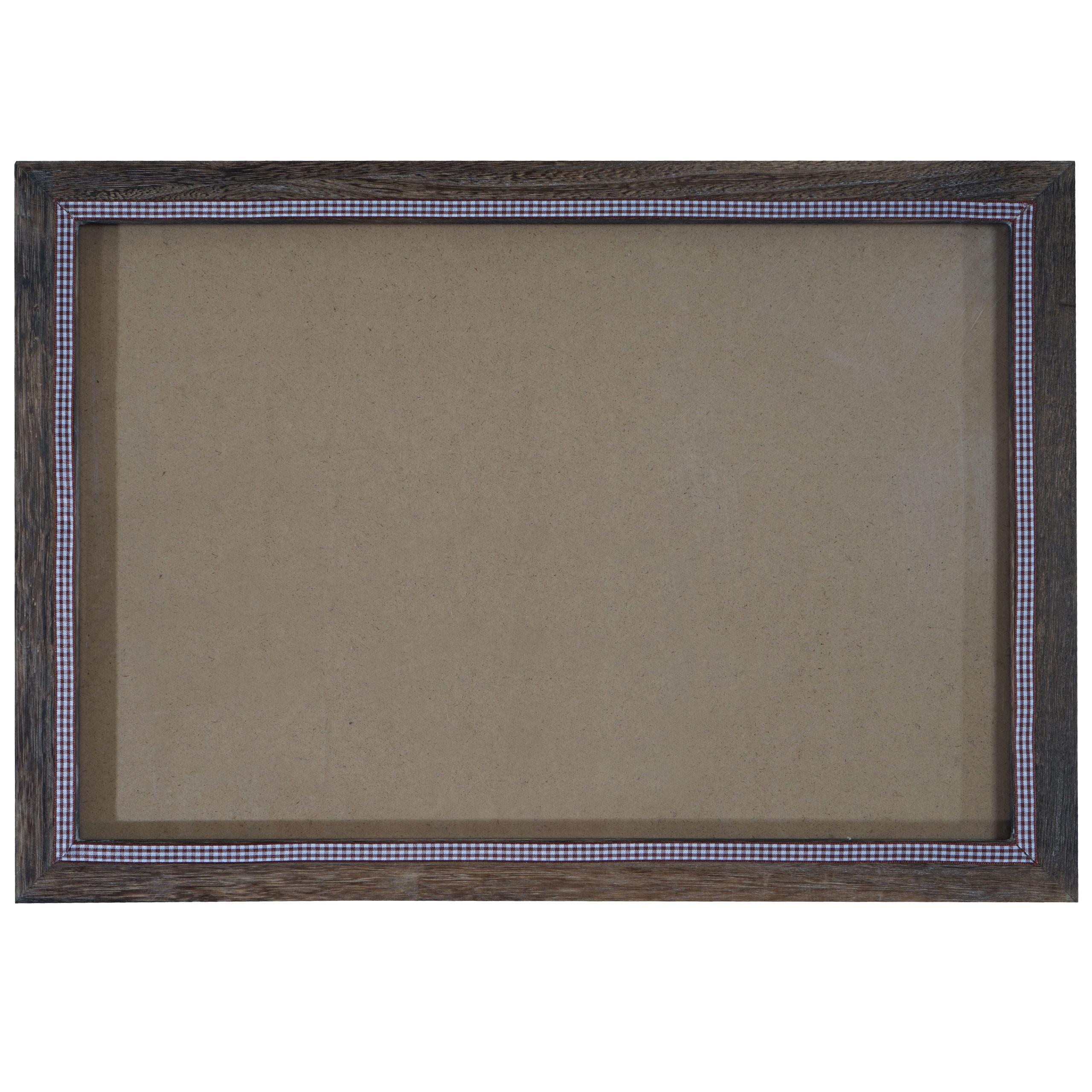 BILDERRAHMEN SHABBY-LOOK rechteckig Braun - Braun, Holz (66/46cm) - MCW