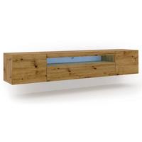 TV-MÖBEL Aurus Holz - Braun, Holzwerkstoff (200/36/37cm) - Petits-meubles