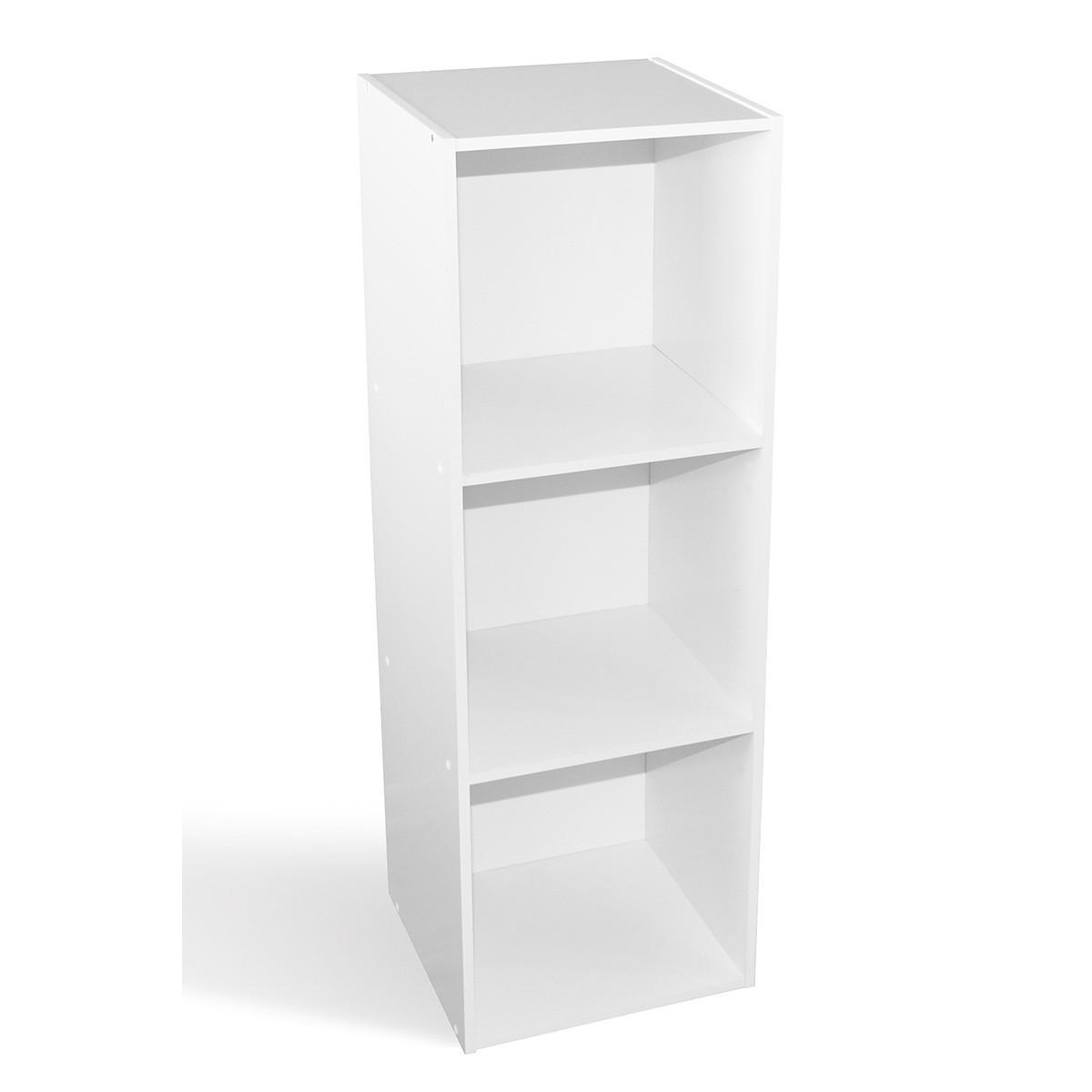 DREI Kästchen 102.5 x 34.9 x 33.7 Alsakaz - Weiß, Holzwerkstoff (35/102.5/35cm) - Calicosy