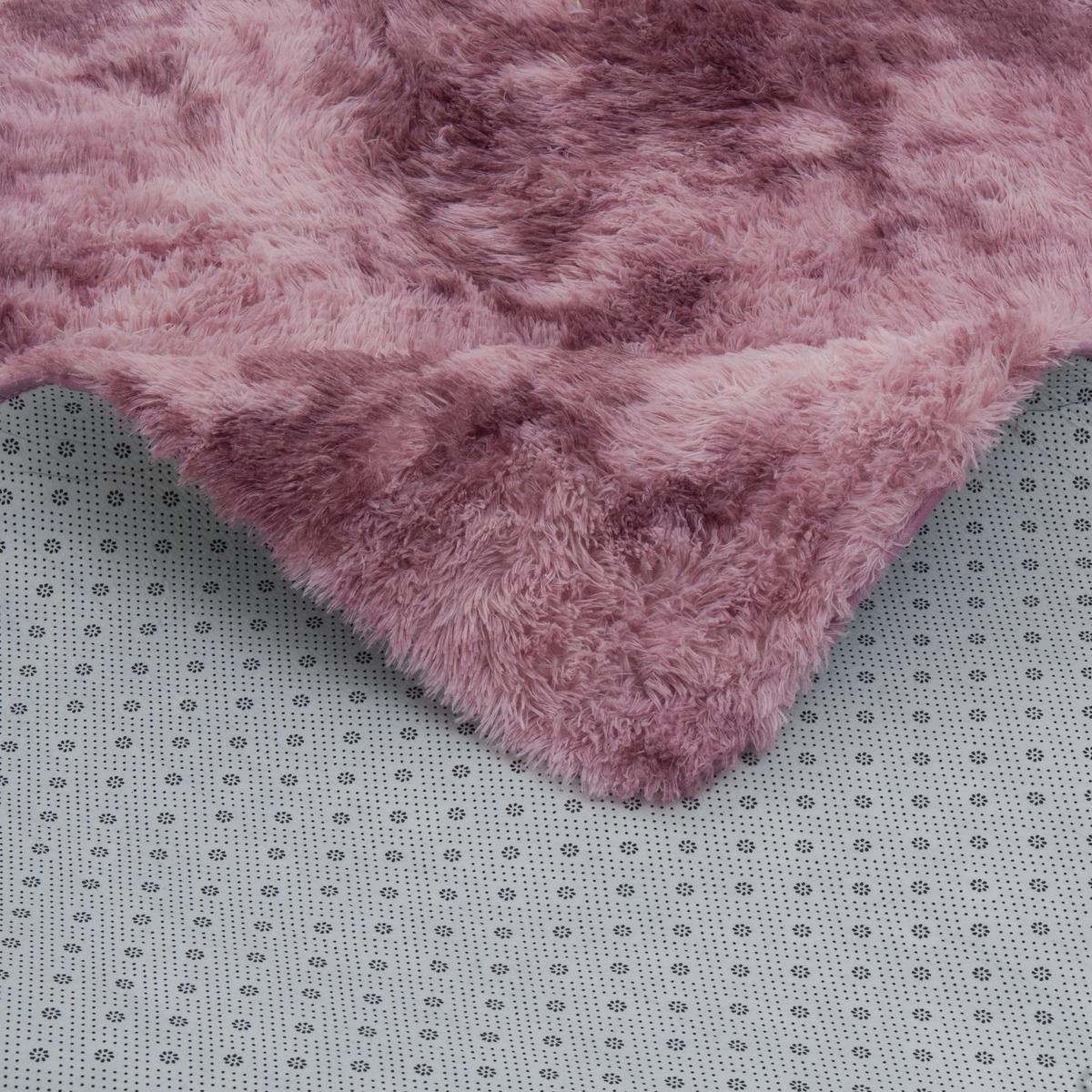 HOCHFLOR SHAGGY TEPPICH FLUFFY - Altrosa, Textil (120/170cm) - Pergamon