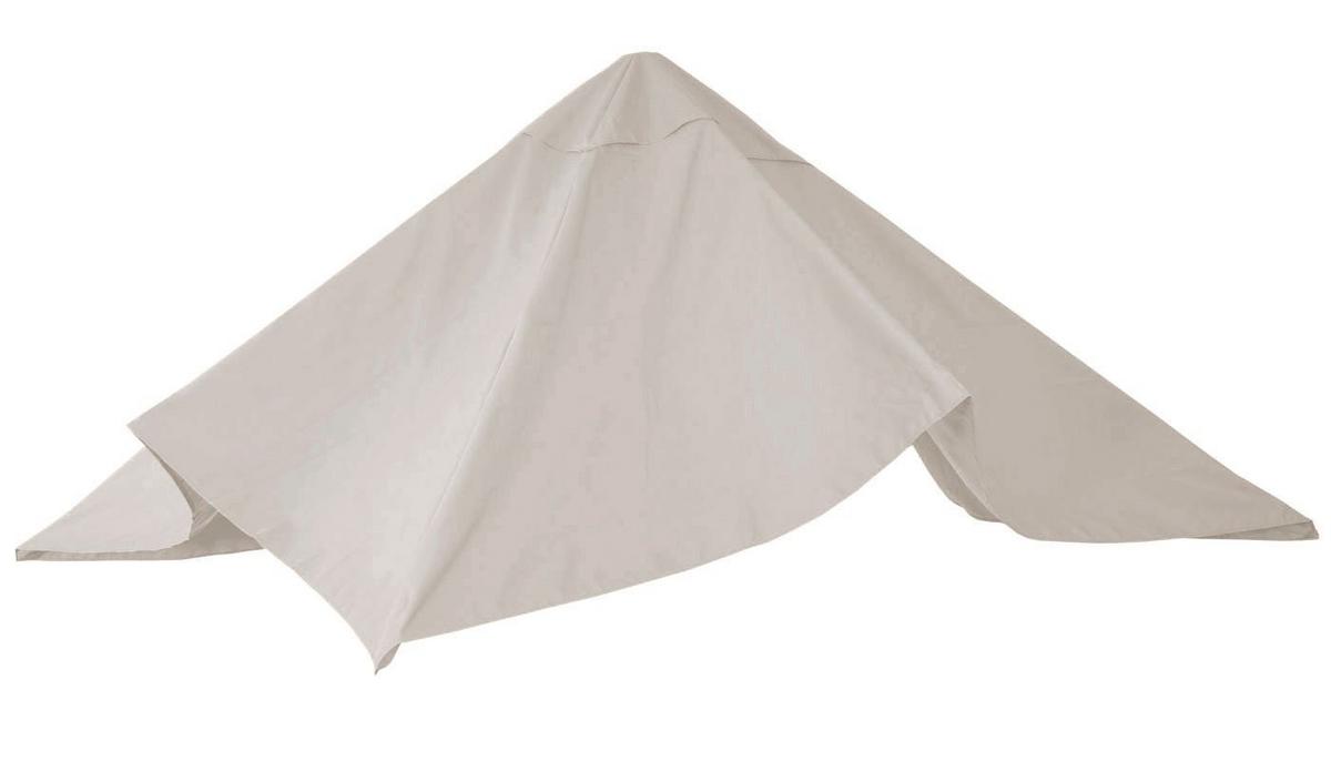 ERSATZ-BEZUG FÜR SCHIRM Ecru - Ecru, Textil (295/295cm) - MCW