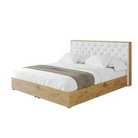POLSTERBETT mit Bettkasten und Lattenrost, Bett mit Matratze H3/H4 - ENZO3 180x200 Weiß - Weiß, Holzwerkstoff/Textil (180/200cm) - ALTDECOR