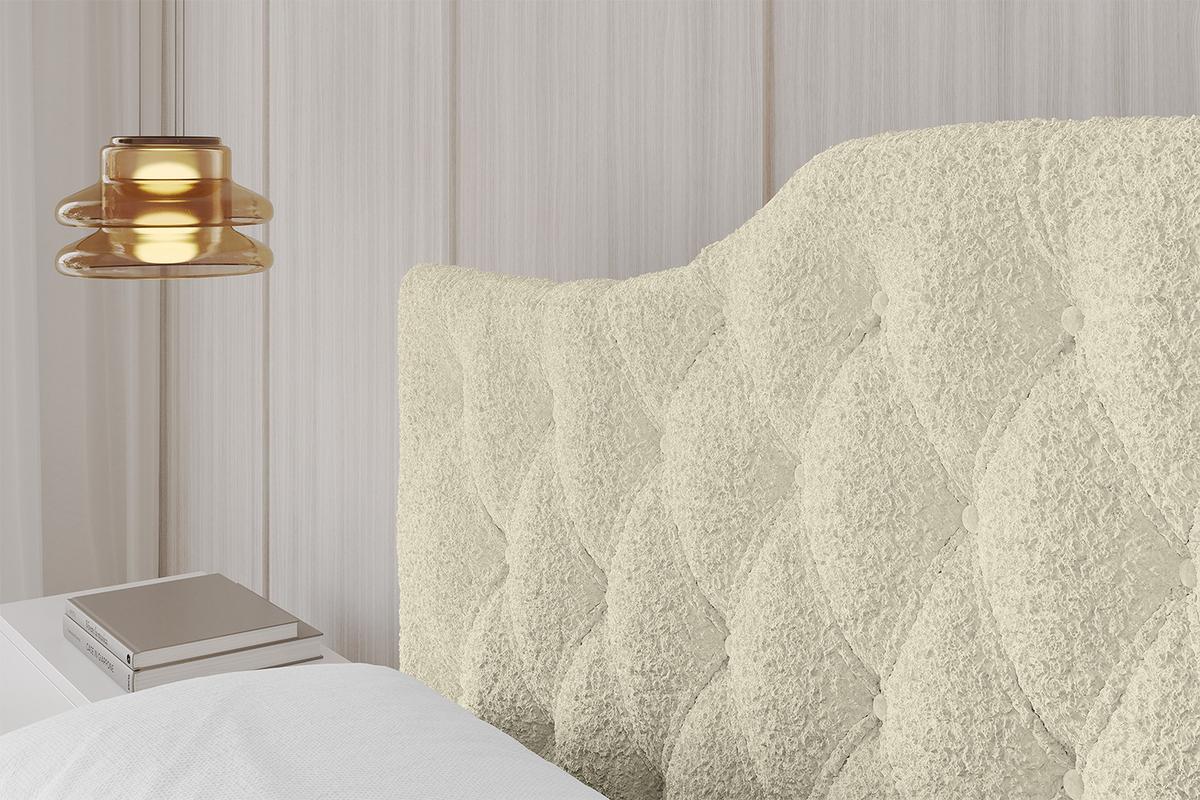 POLSTERBETT mit Bettkasten und Lattenrost, Bett mit Matratze H3/H4 - FALIO-V1 120x200 Beige - Taupe, Holzwerkstoff/Textil (120/200cm) - ALTDECOR