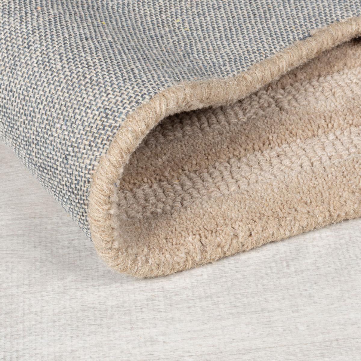 WOLLTEPPICH LEVEN, geometrisch, Natur, 200 x 290 cm - Beige, Textil (290/200cm) - KADIMA DESIGN