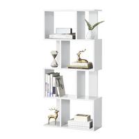 BÜCHERREGAL Brattahlid - Weiß, Holzwerkstoff (60/130/24cm) - [en.casa]