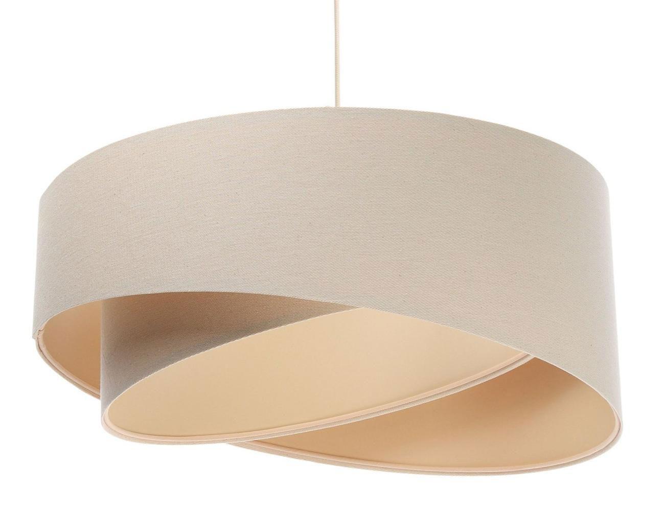 HÄNGELEUCHTE Beige 50/23 cm - Beige, Kunststoff (50/1/23cm) - ONZENO