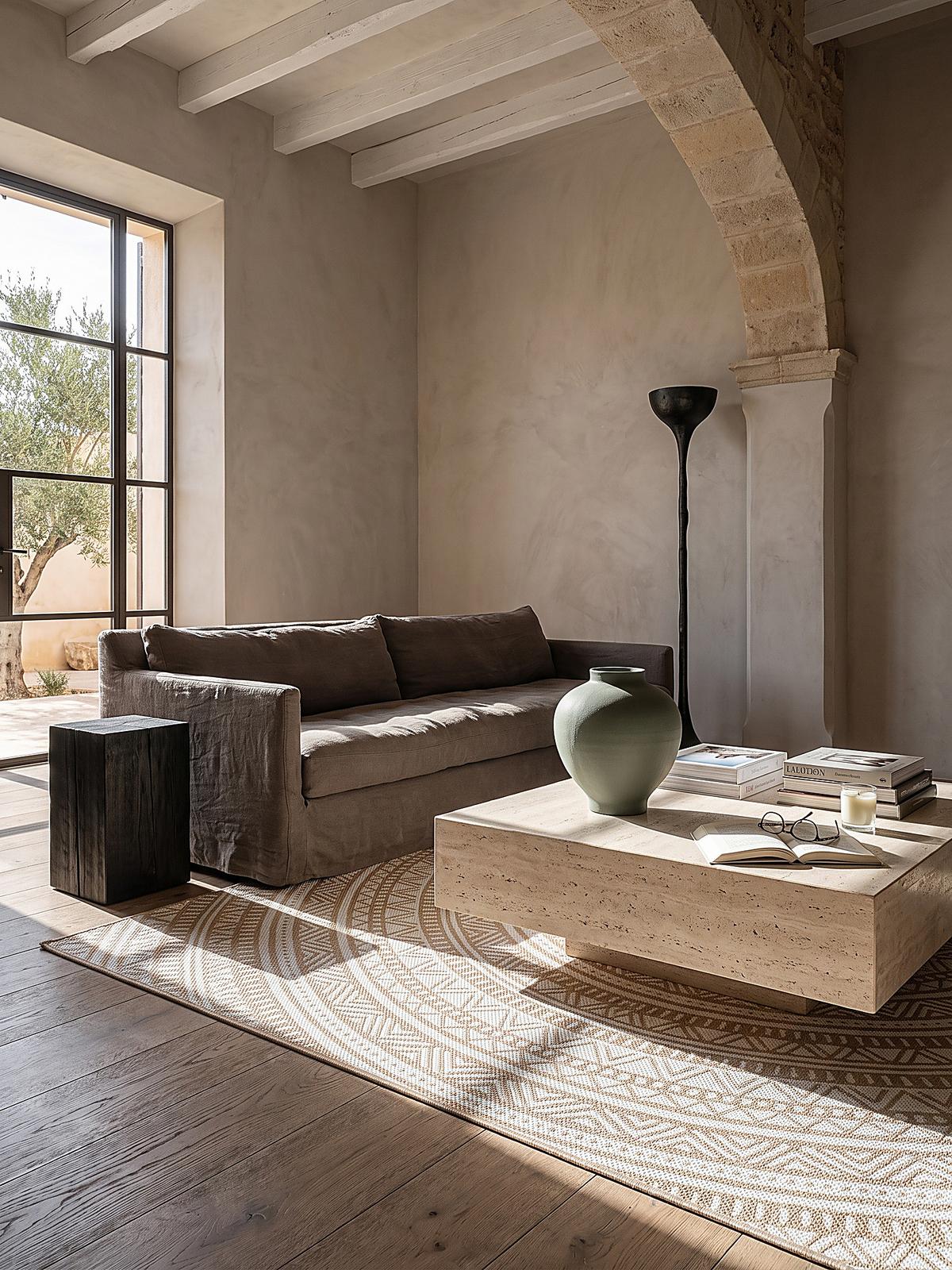 FLACHWEBTEPPICH Orientalisch BORNO Polypropylen Natur 160 x 220 cm - Beige, Textil (160/220cm) - KADIMA DESIGN