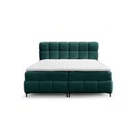 BOXBETT Sophie In Rolf - Türkis, Holzwerkstoff/Textil (100/200cm) - Fun Möbel