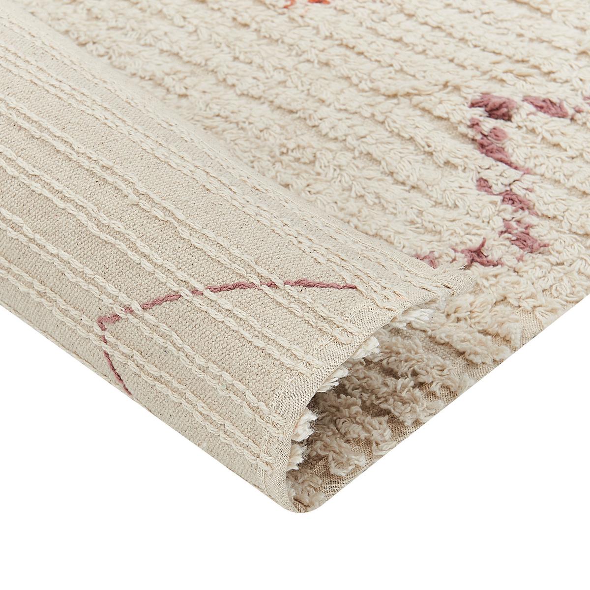KURZFLOR-TEPPICH Guwahati 200/140 cm - Beige, Textil (140/200cm) - Beliani