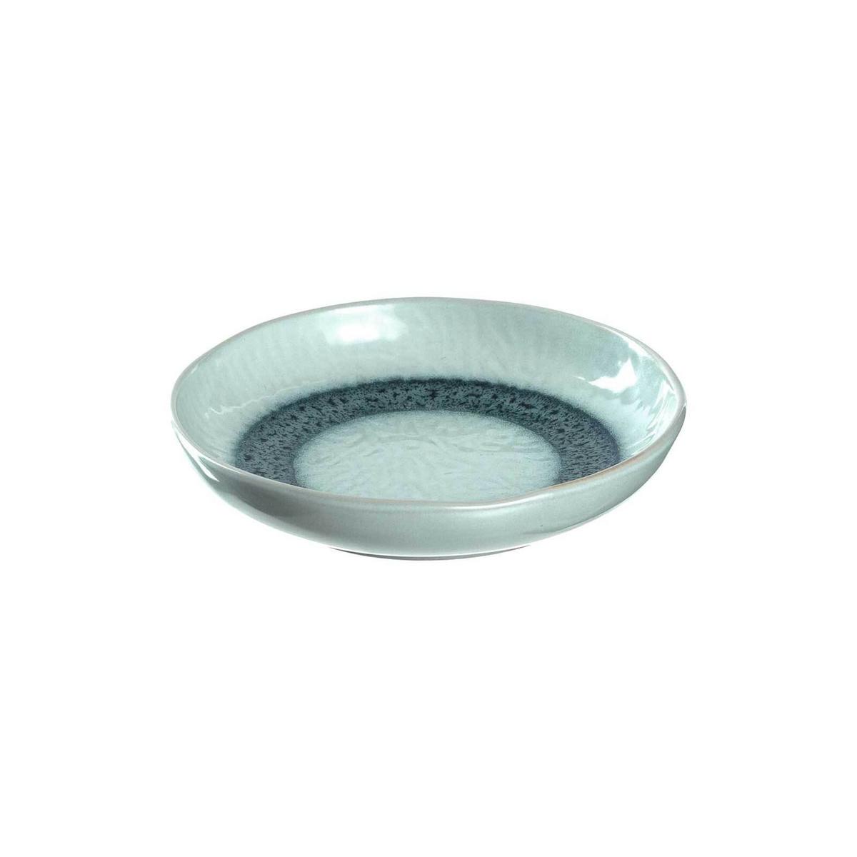 TELLERSET Matera blau 12er Set - Blau, Keramik (2/2/2cm) - Leonardo Living
