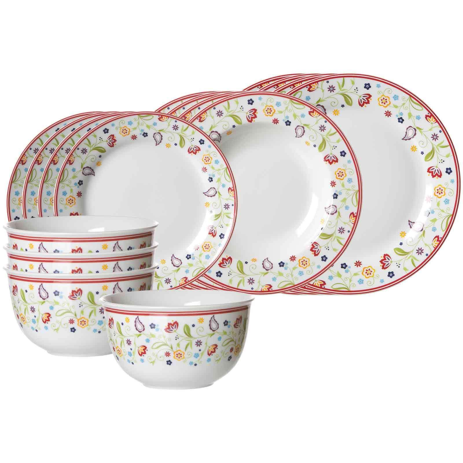 EINSTEIGER-SET Shanti bunt 16-tlg. - Multicolor, Keramik (2/2/2cm) - Ritzenhoff Breker