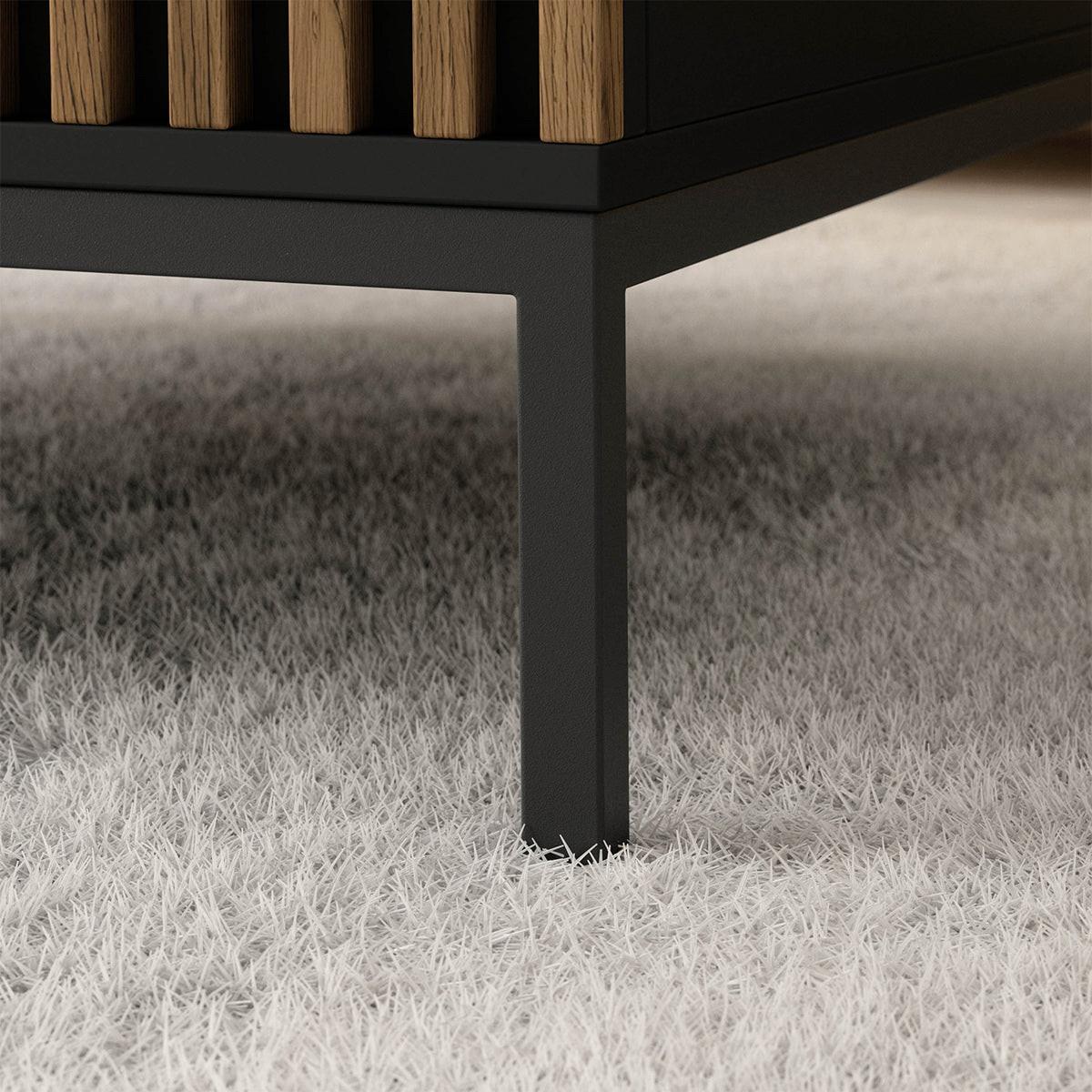 COUCHTISCH Melchior Schwarz - Schwarz, Holzwerkstoff (80/80/35cm) - Petits-meubles