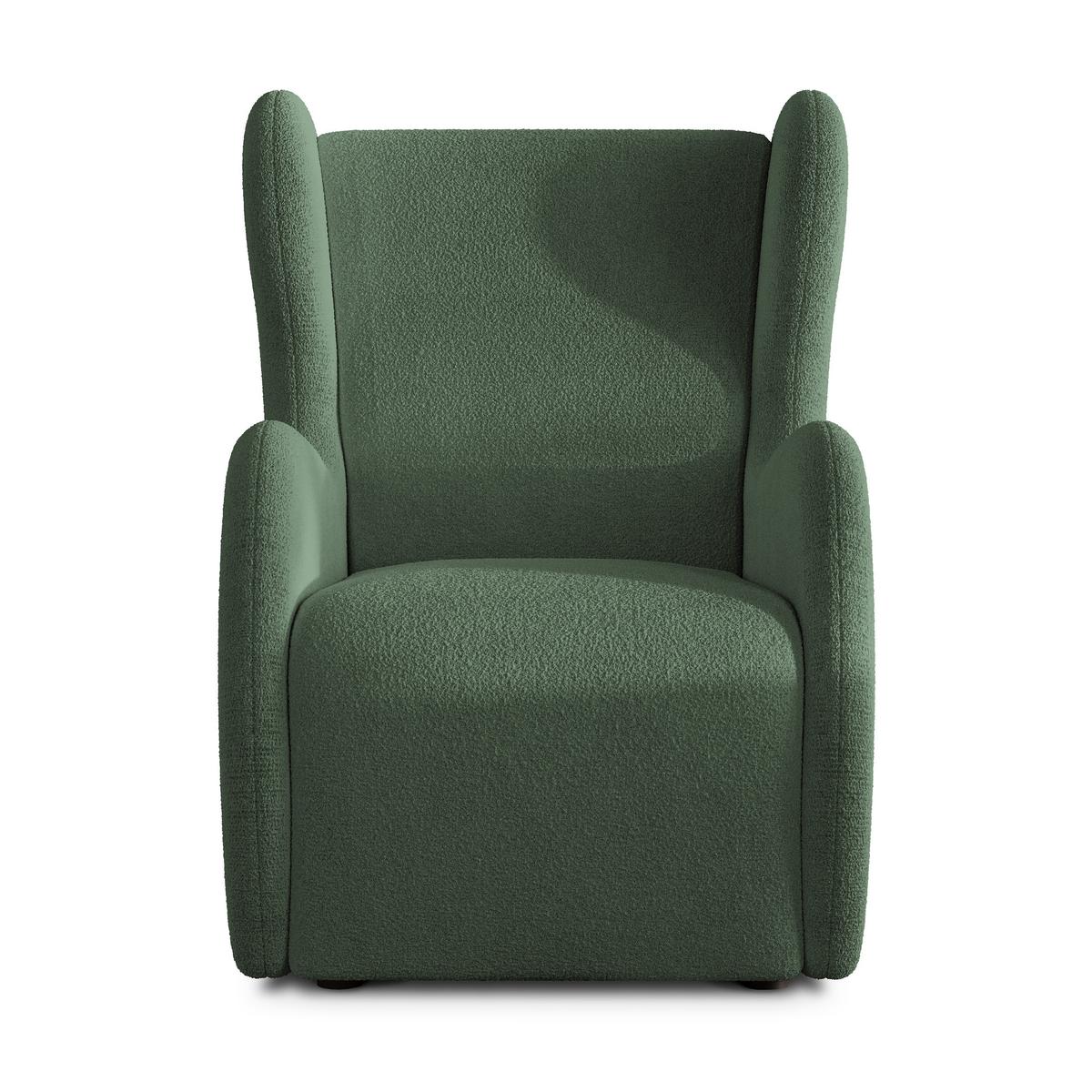 SESSEL MASTI Polstersessel Loungesessel ergonomisch, Grün - Grün, Holzwerkstoff/Kunststoff (74/100/86cm) - MASSENO