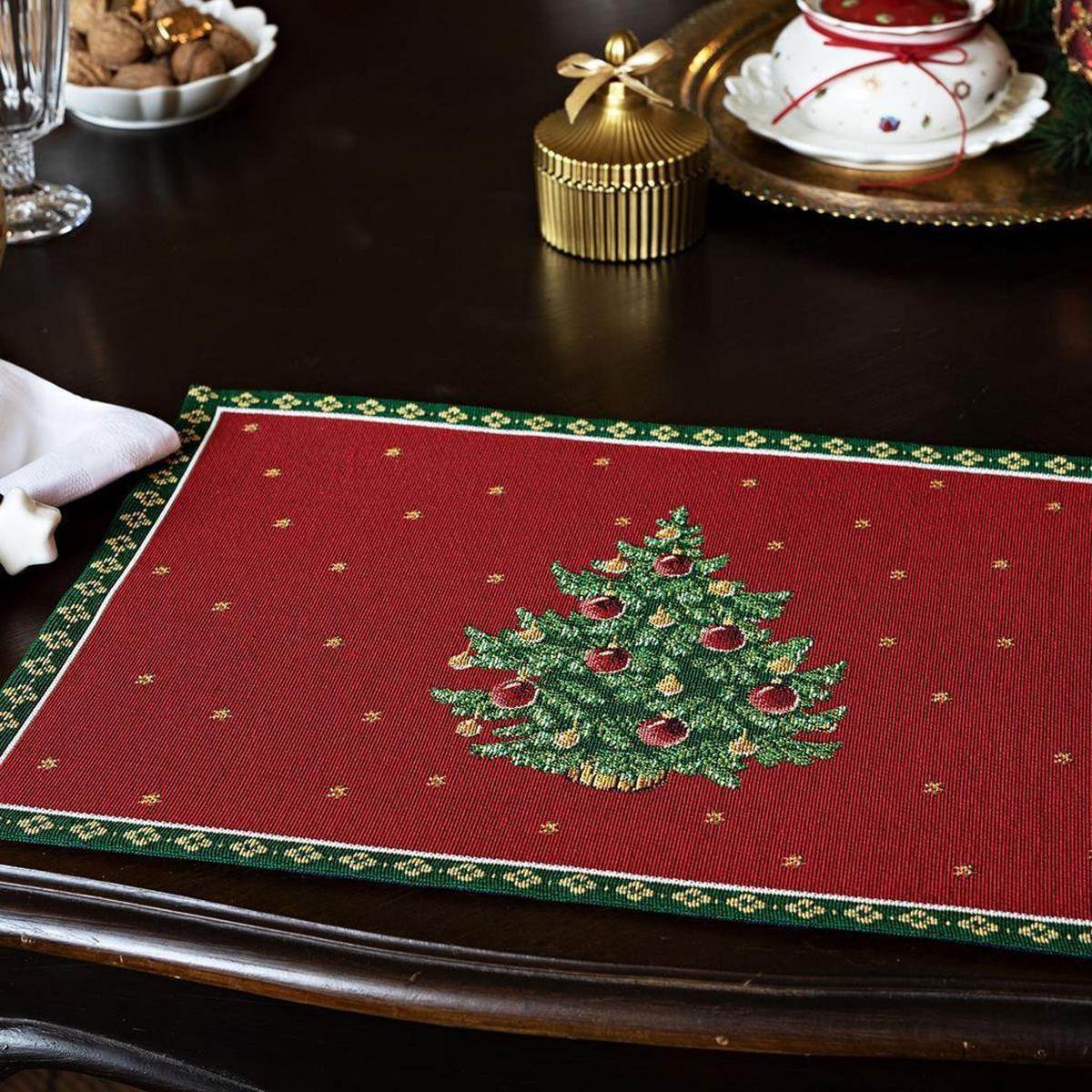 PLATZSET BAUM Toy's Delight Gobelin bunt 48 x 32 cm - Multicolor, Textil (48/32/2cm) - Villeroy & Boch