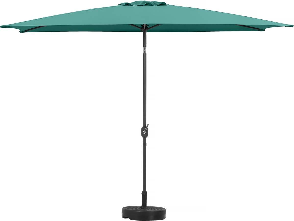SONNENSCHIRM sol 2 Grün - Grün, Metall (300/200cm) - Habitat Garten