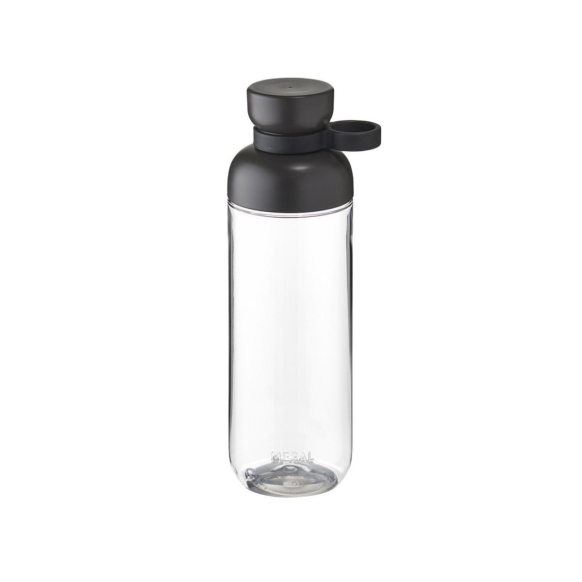 TRINKFLASCHE Vita Nordic Black 700 ml - Schwarz, Glas/Kunststoff (0.7L) - Mepal