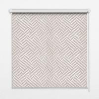 INNENROLLO - Fensterrollo - Rollo - 150x180 cm - Beige Streifen - Beige, Kunststoff (150/180/0.5cm) - TULUP