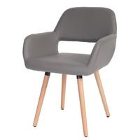 ESSZIMMERSTUHL Grau - Grau, Textil (56/78/57cm) - MCW