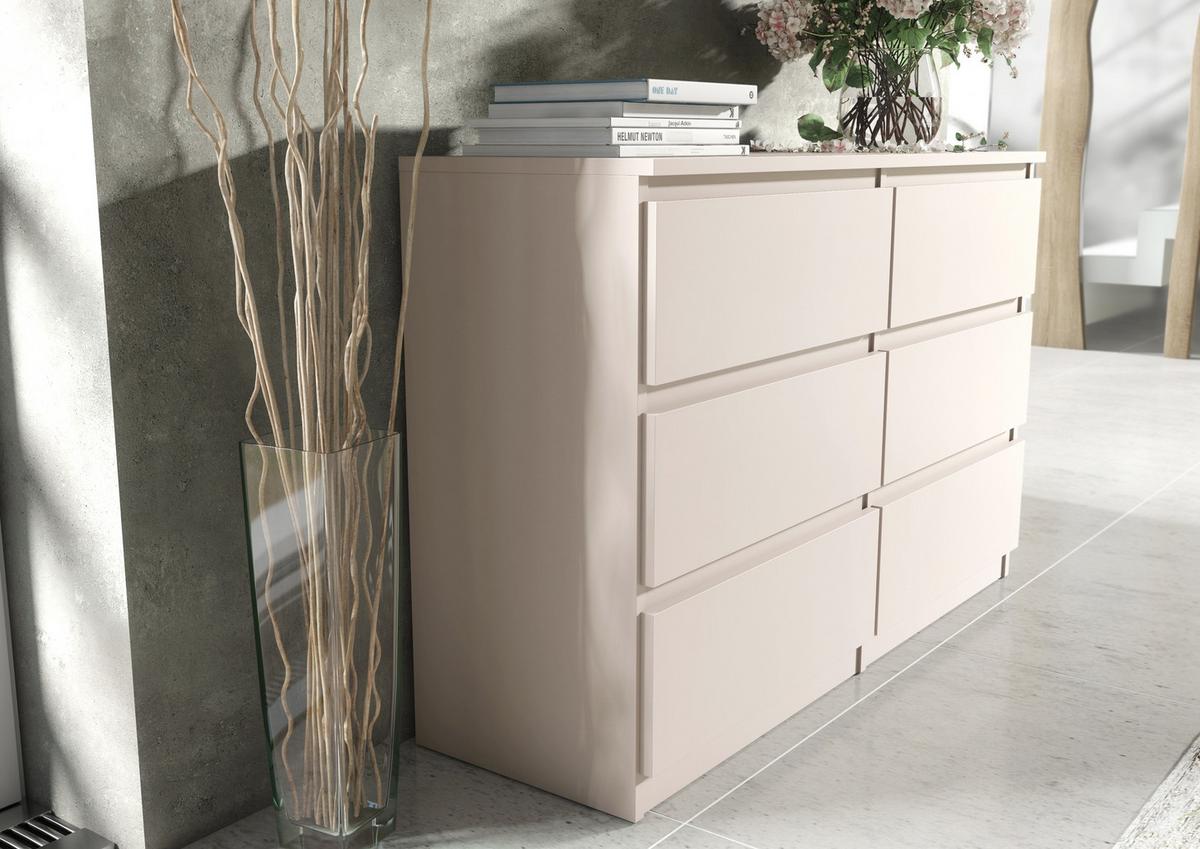 KOMMODE Kaschmir 139/79/39 - Kaschmir, Holzwerkstoff (139/79/39cm) - RAUMHIRSCH FURNITURE
