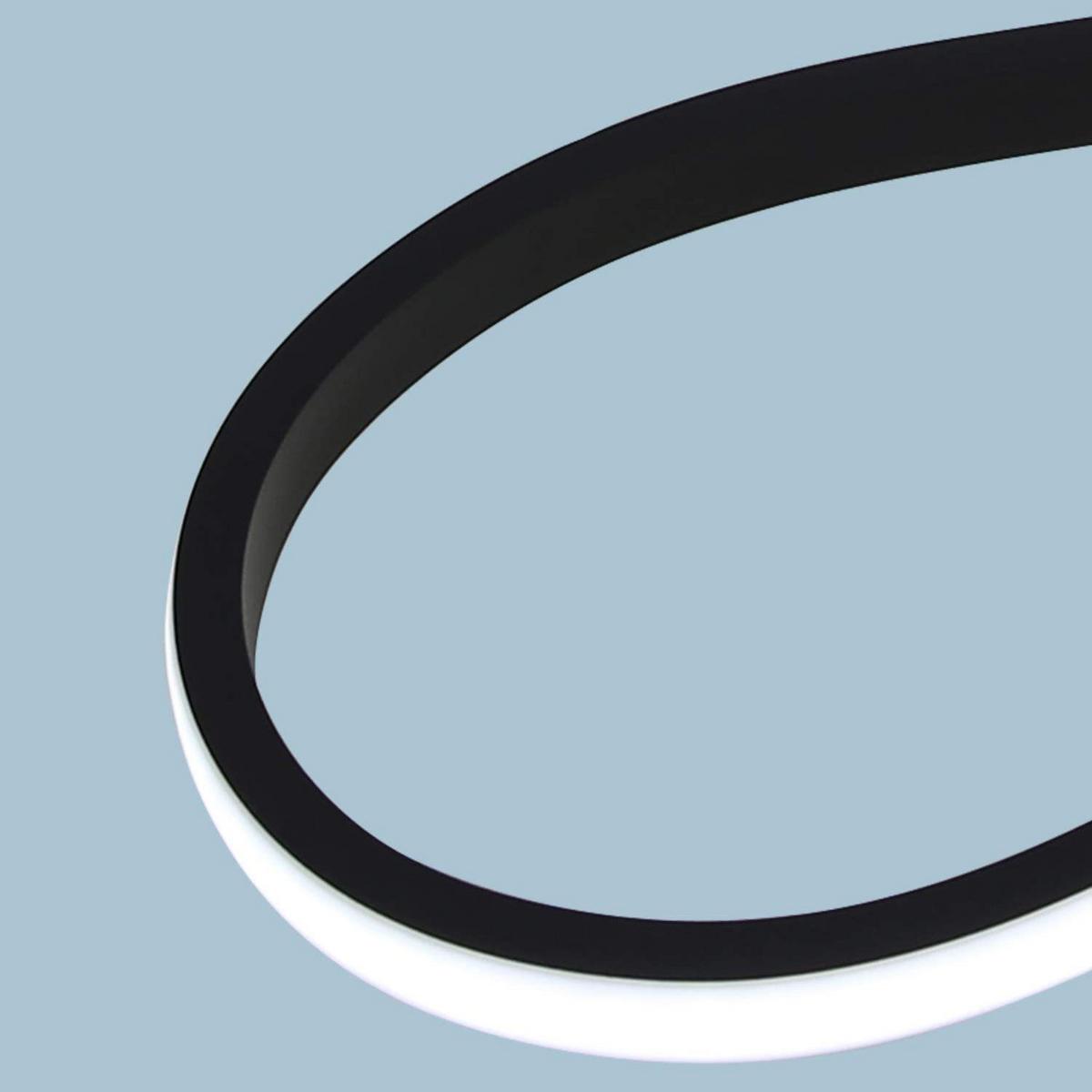LED-PENDELLEUCHTE Kaelindra 58/150/20 cm - Schwarz, Metall (150/20/150cm) - ZMH