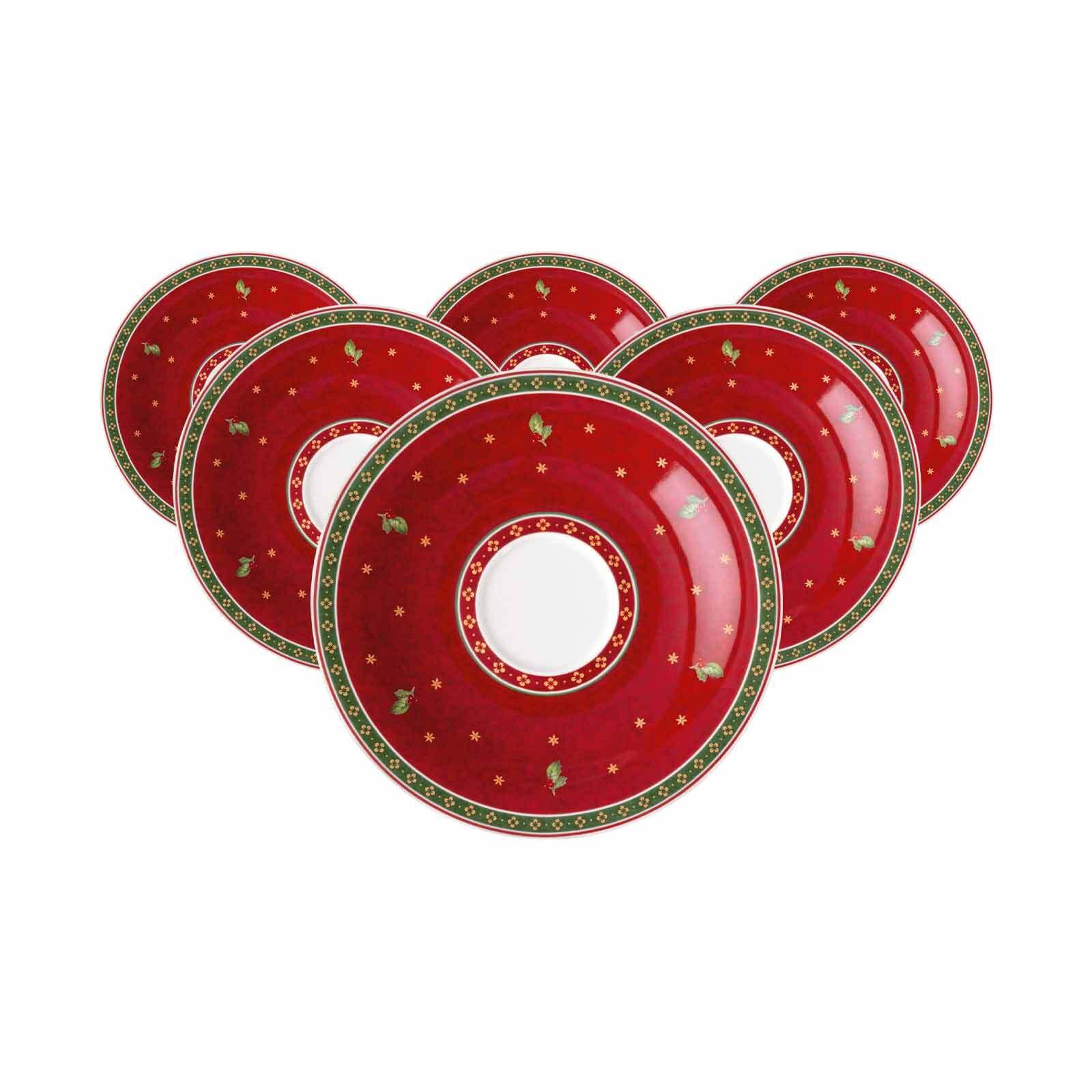 MILCHKAFFEEUNTERTASSEN Toy's Delight bunt ø 19 cm 6er Set - Multicolor, Keramik (19cm) - Villeroy & Boch