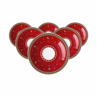 MILCHKAFFEEUNTERTASSEN Toy's Delight bunt ø 19 cm 6er Set - Multicolor, Keramik (19cm) - Villeroy & Boch