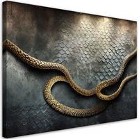KUNSTDRUCK Grün 120/80 cm - Grün, Textil (120/80cm) - KUNSTLOFT