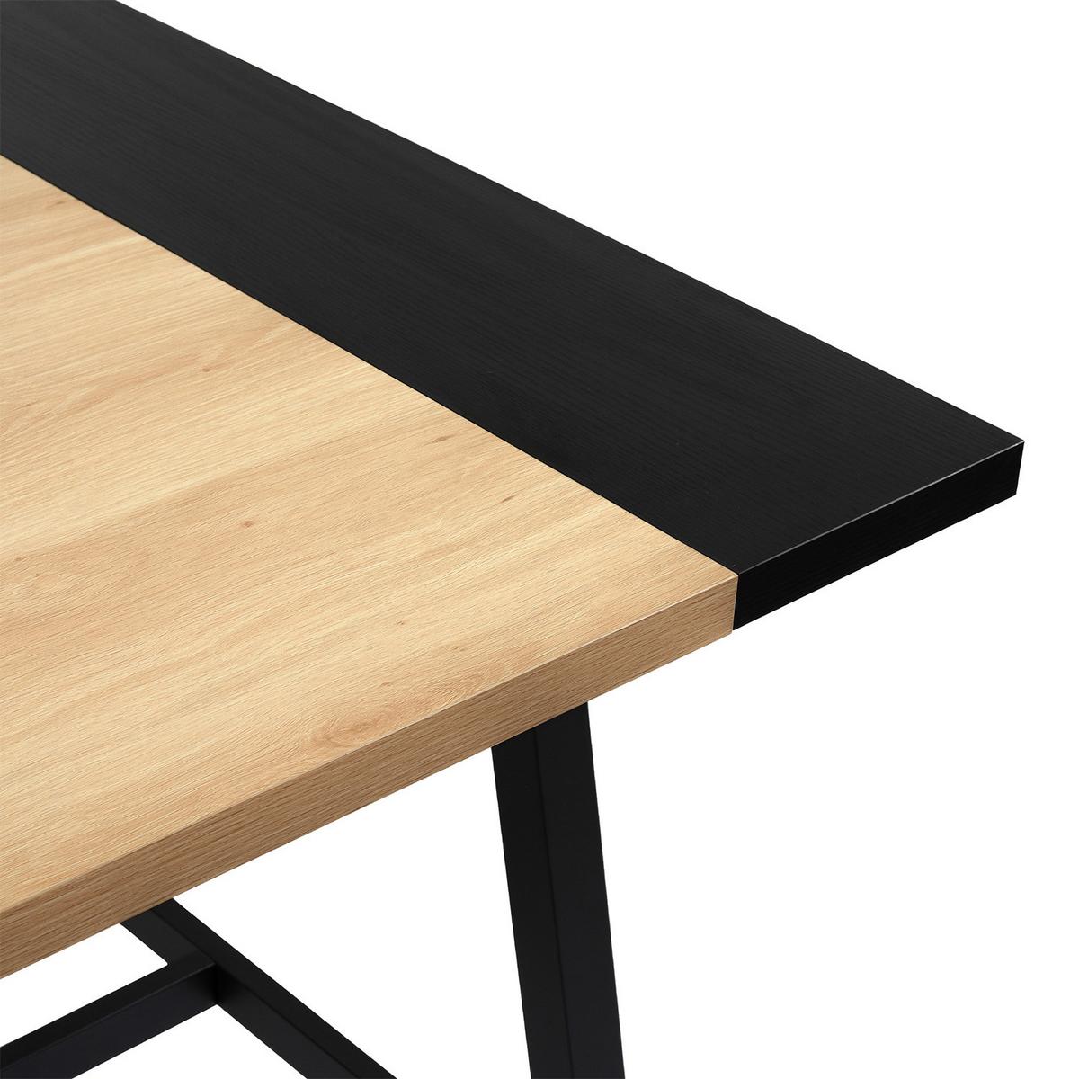 ESSTISCH Caracas Eiche-Optik, 240 cm - Eichefarben, Holzwerkstoff (100/240/75cm) - VS Venta-stock